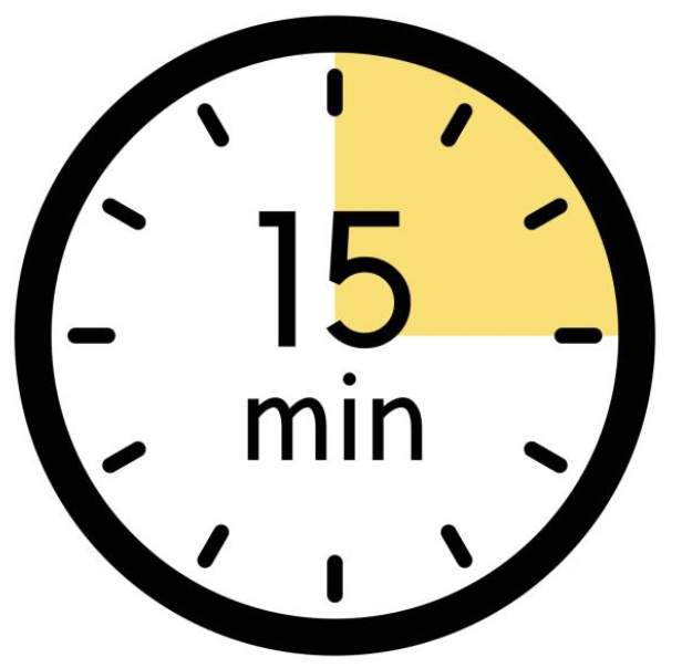 clock-15-minutes